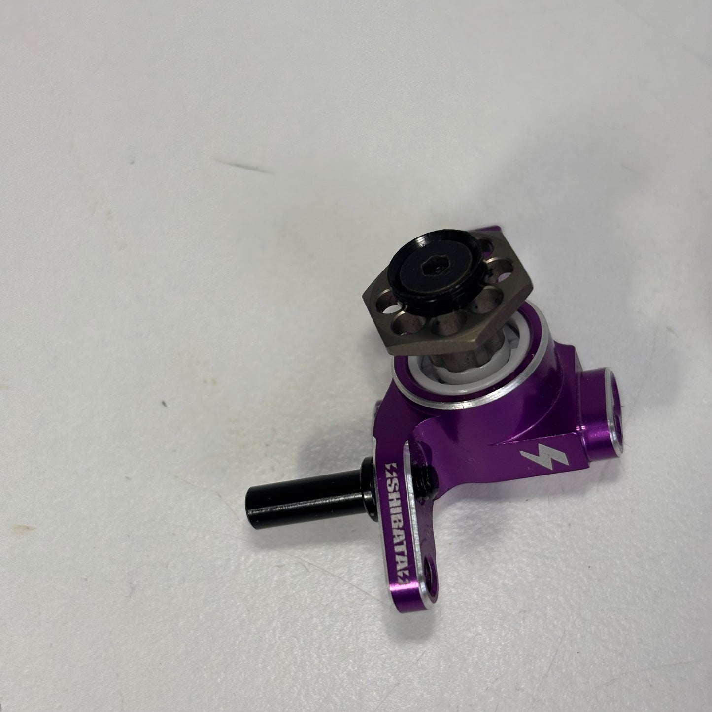 Shibata Purple Alloy Knuckles & Axles
