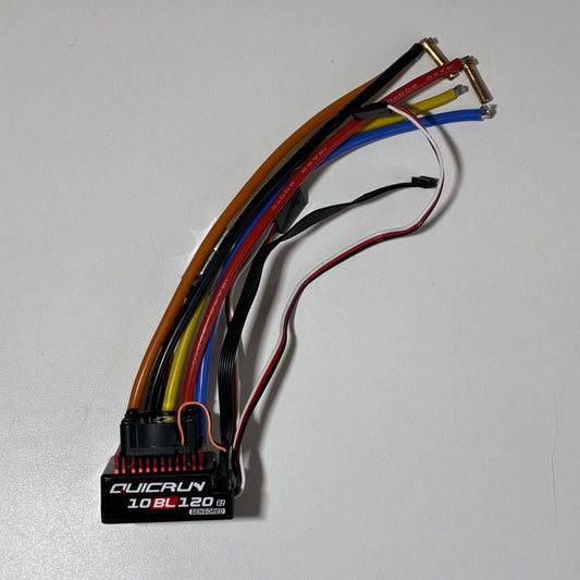 Hobbywing Quicrun 10BL120 G2 Sensored Electronic Speed Controller (ESC) For 1/10 Scale RC cars