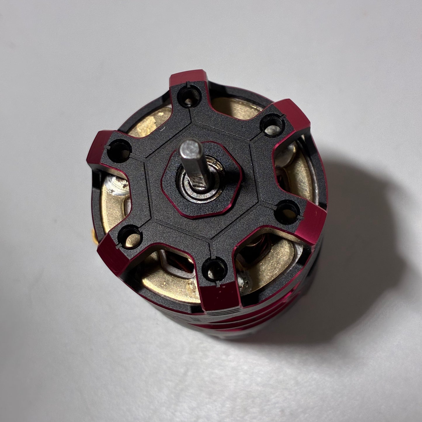 Hobbywing Xerun D10 10.5T Drift Brushless Motor Black Red With Internal Fan