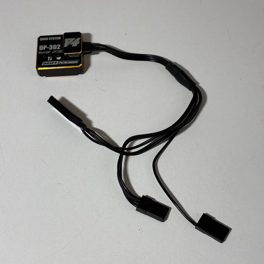 Yokomo DP-302 V4 Drift Steering Gyro Black Alloy