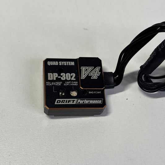 Yokomo V4 Gyro Black Gold DP-302