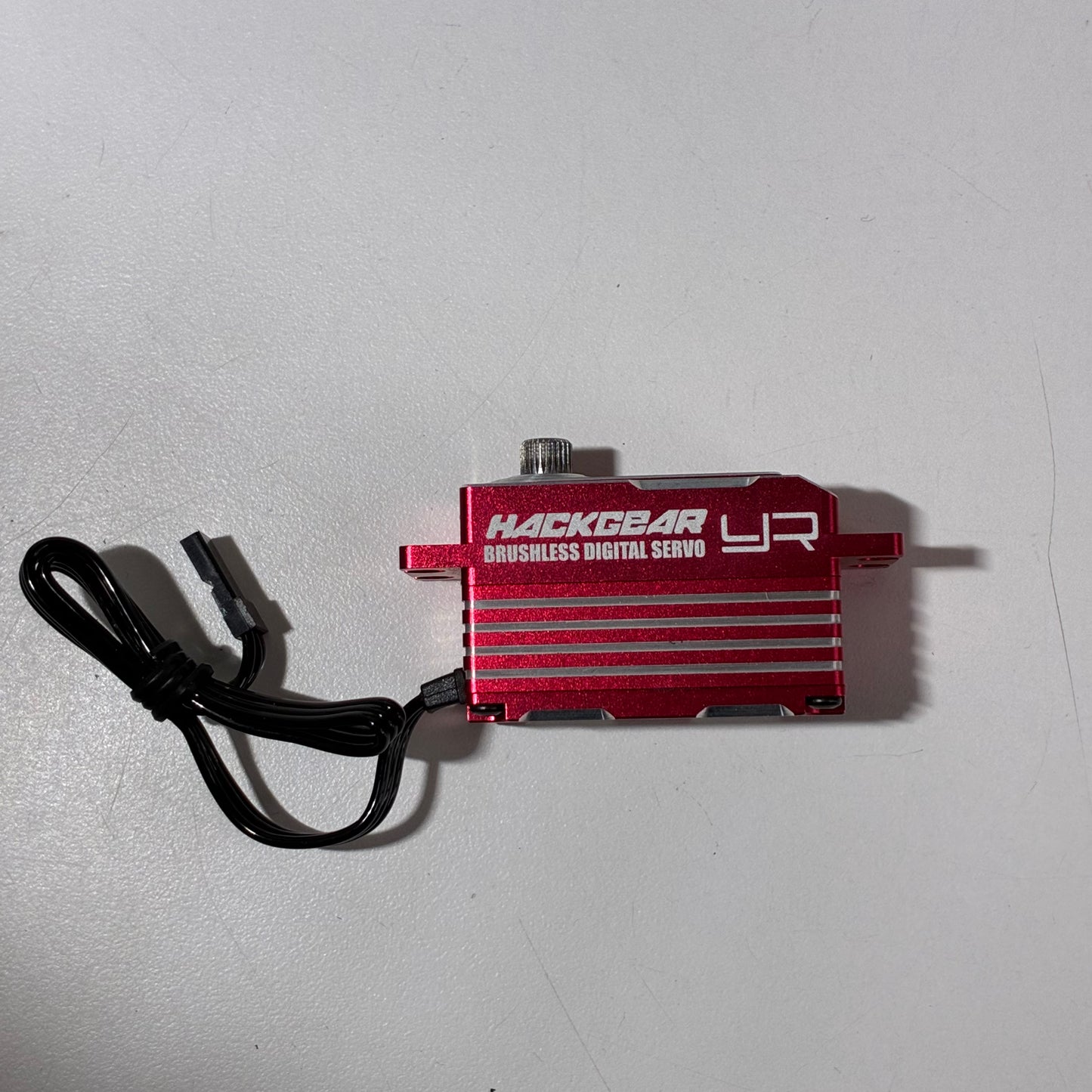 YE-0050RD Aluminium Case Hackgear Low Profile Digital High Speed Brushless Servo For 1/10 RC Red