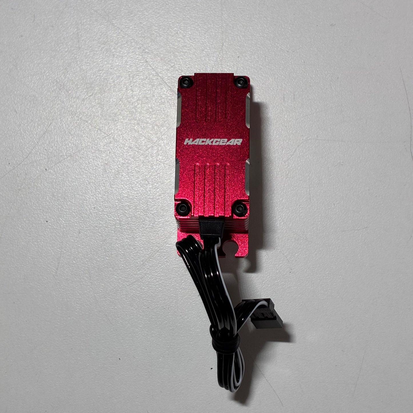 YE-0050RD Aluminium Case Hackgear Low Profile Digital High Speed Brushless Servo For 1/10 RC Red