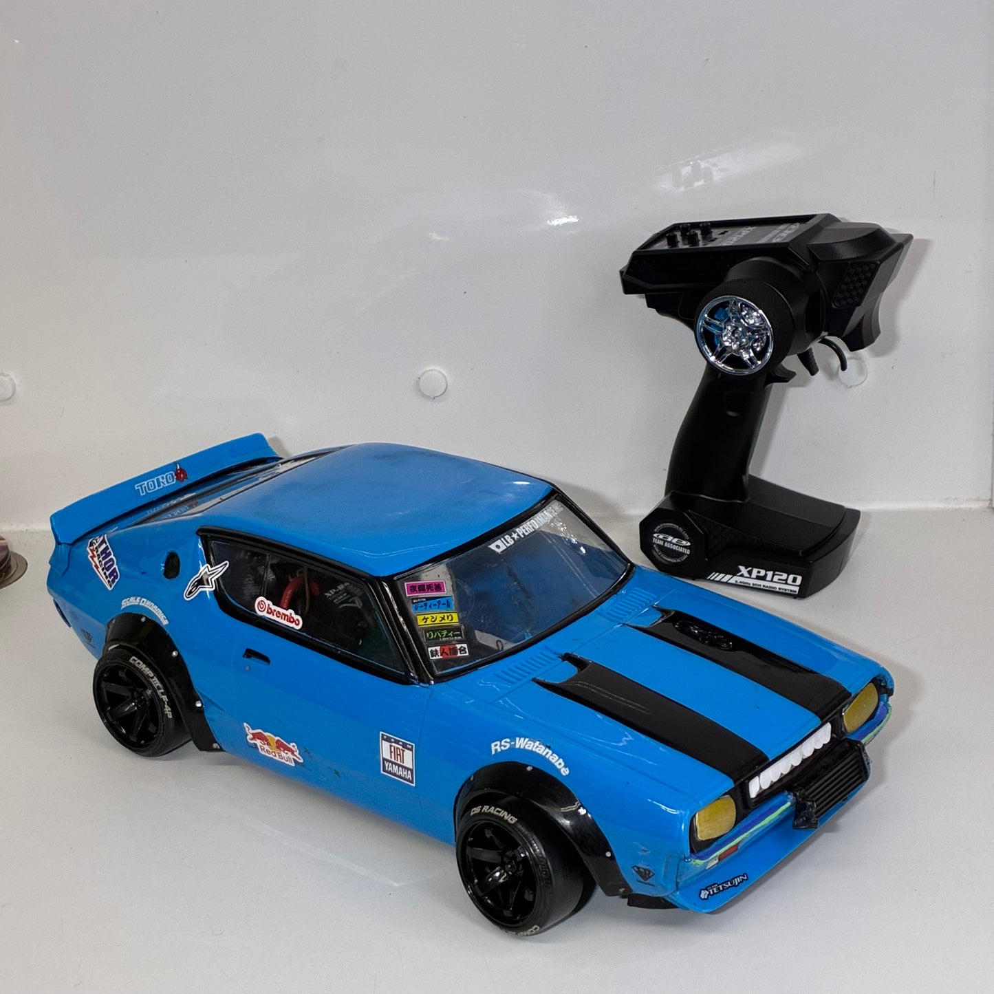 MST RMX 2.5 Ready To Run Nissan Skyline Blue Set Up RTR Brushless