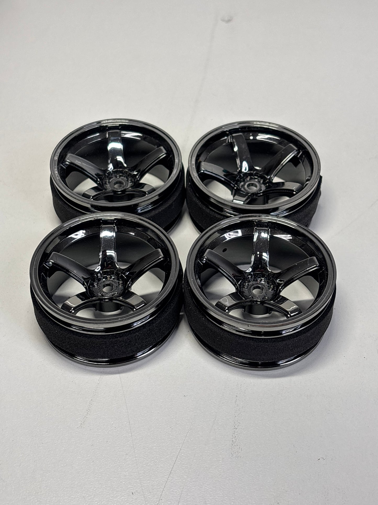 MST Dark Chrome 5 Spoke wheels Offset 8mm