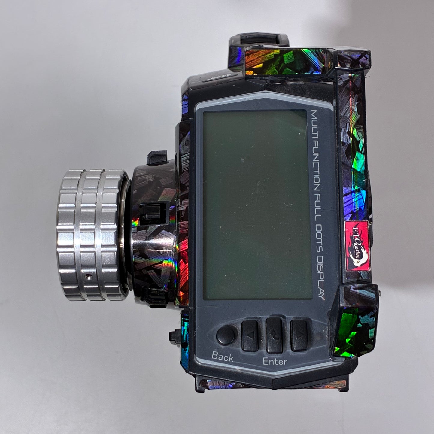 Sanwa MTS 4-Channel Radio Transmitter With FH3 / FH4 Compatible Receiver Forged Carbon Wrap