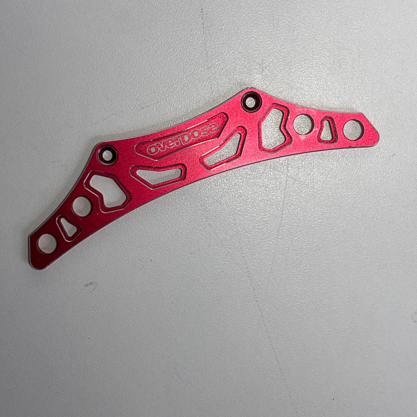 Overdose Red Alloy Upper Bumper OD1042