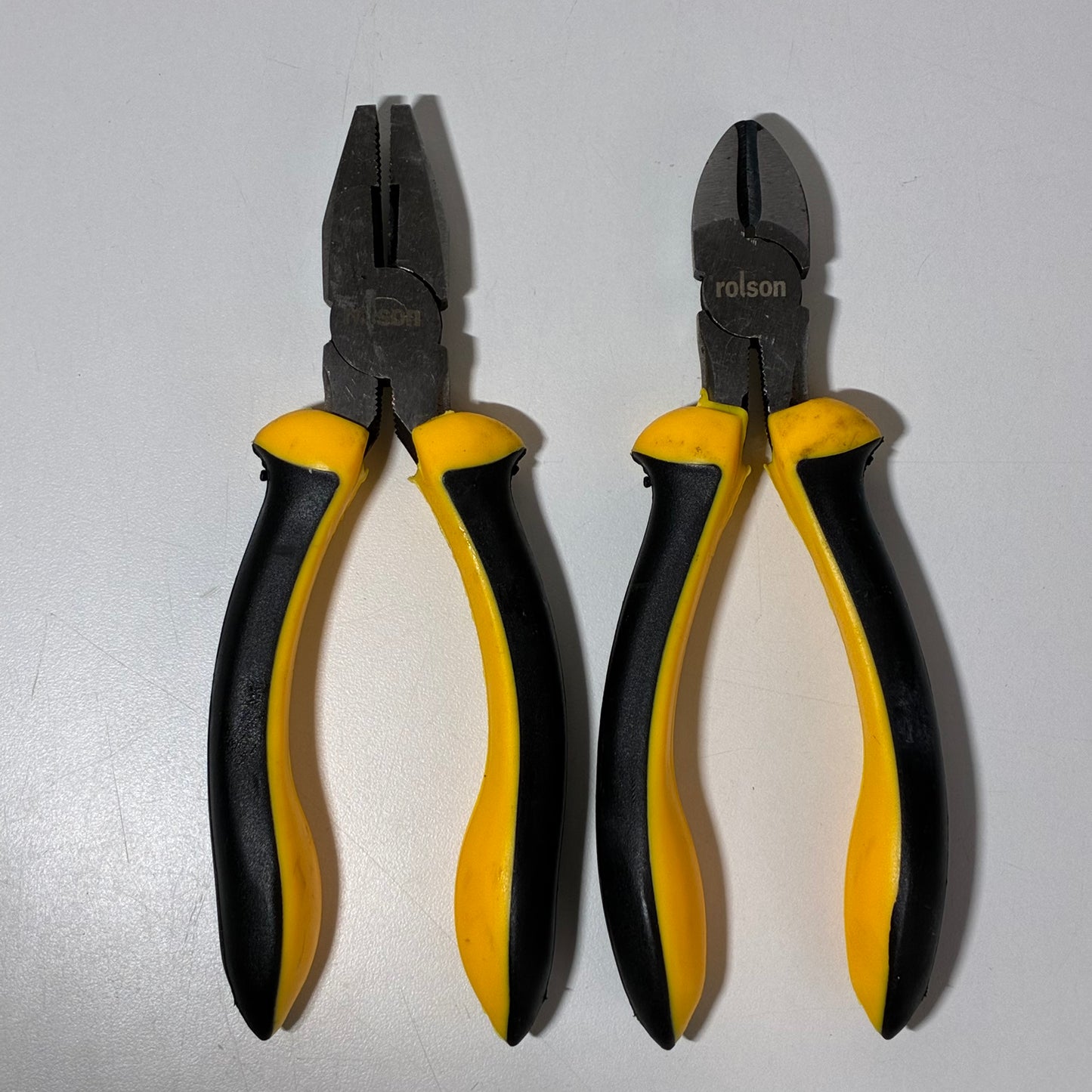 Rolson Pliers & Wire Cutters Set 2pc
