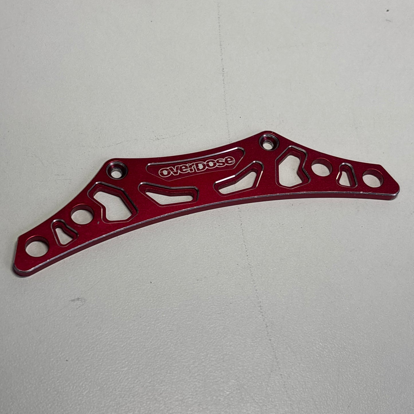 Overdose Red Alloy Upper Bumper OD1042