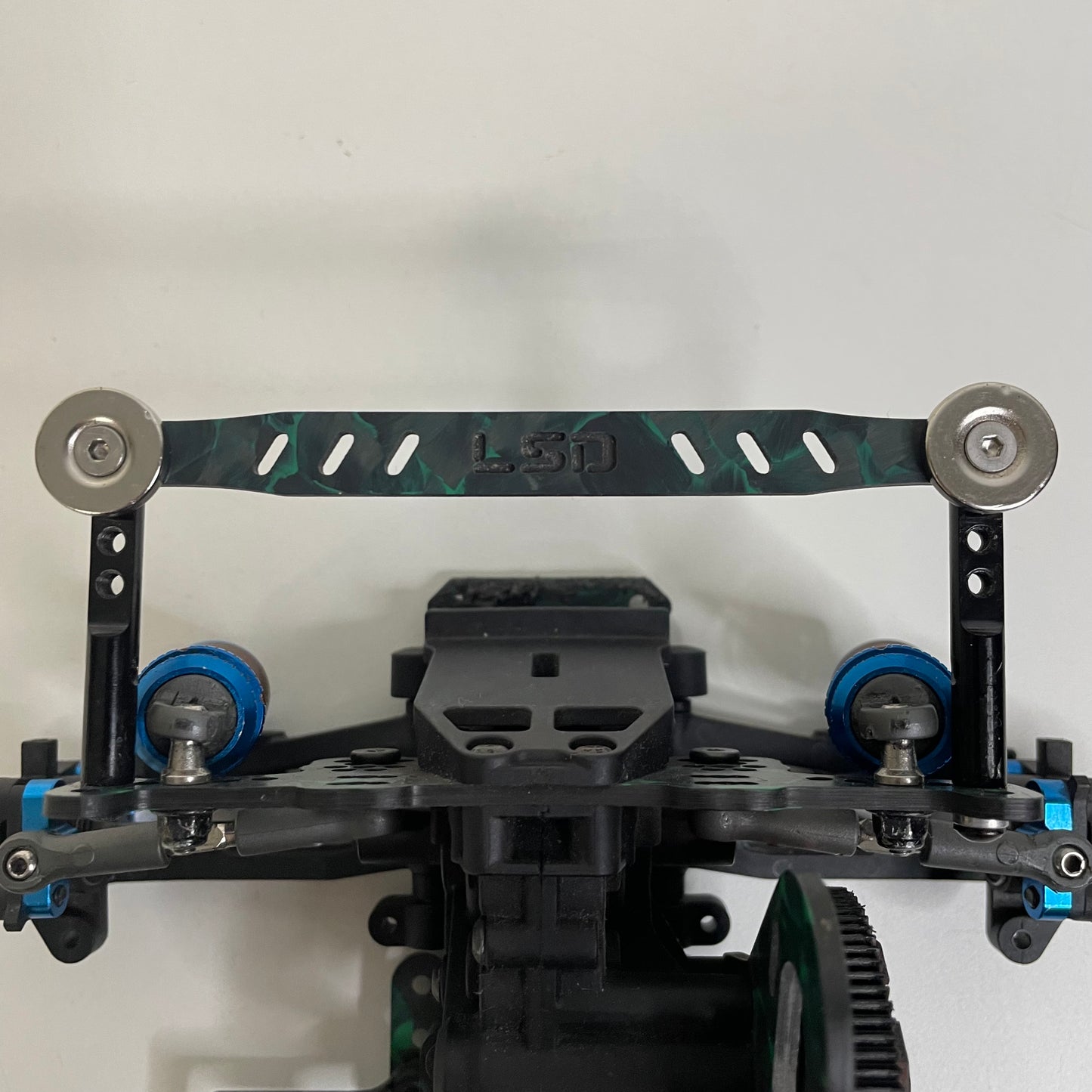Team Associated DC10 Chassis Green Forged Carbon Style RWD Boxed Flex