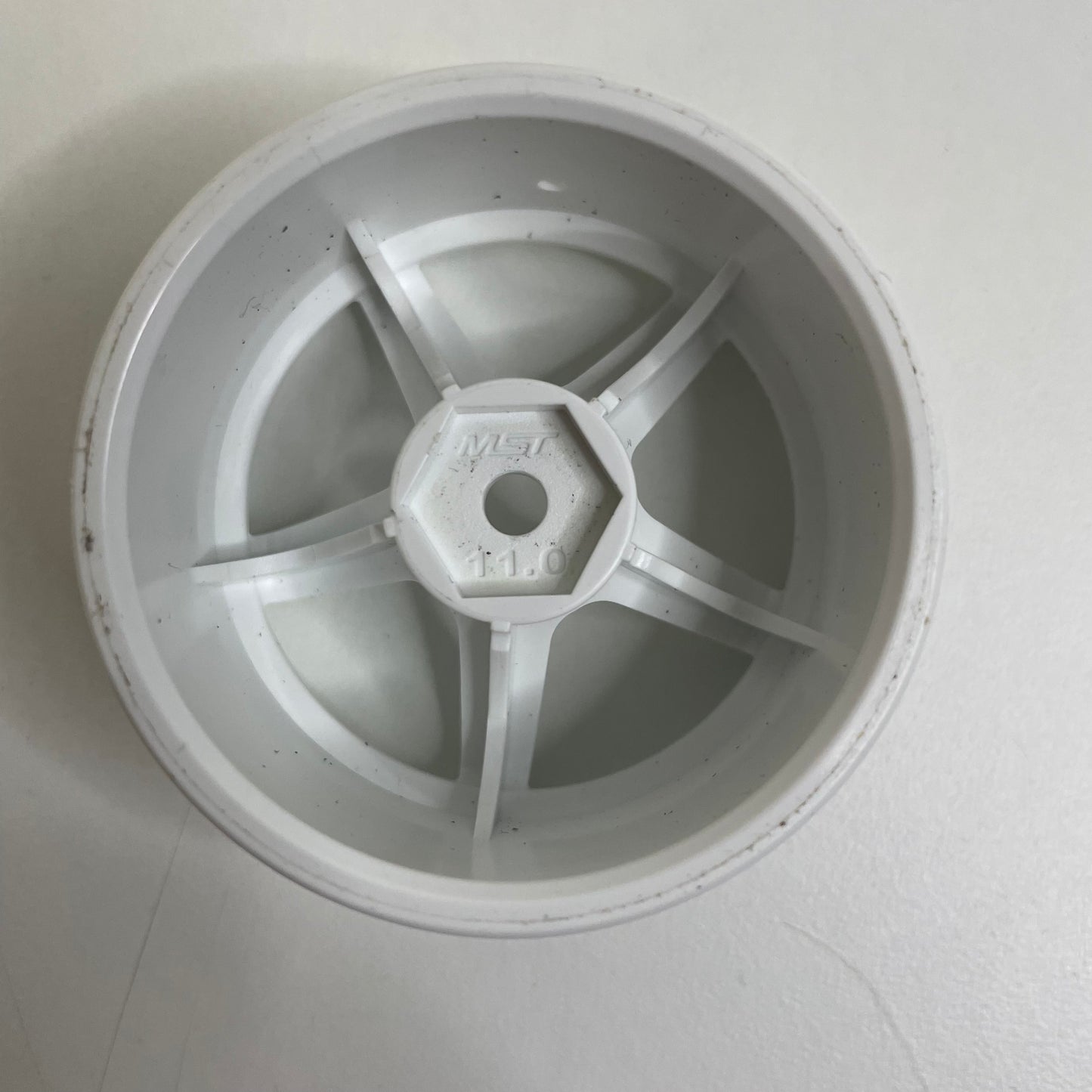 MST Wheels White 11mm Offset