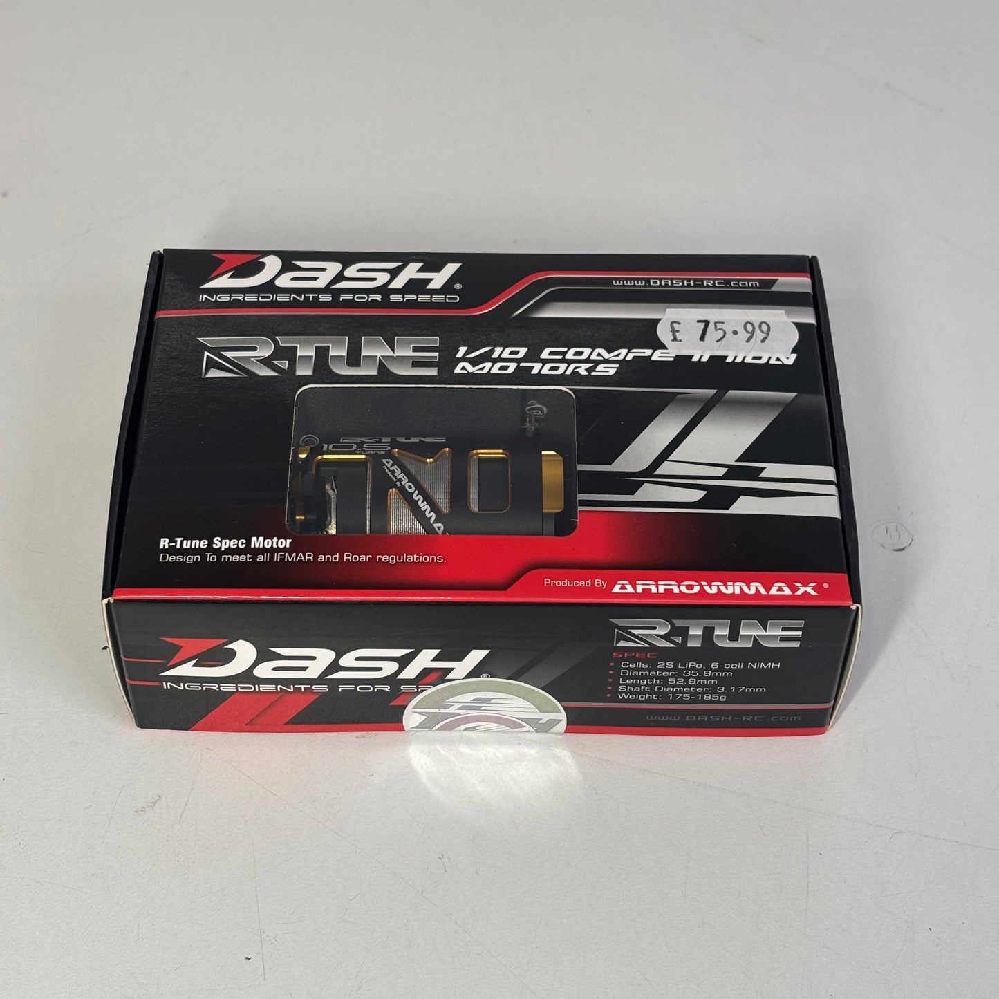 Arrowmax Dash R-Tune 540 1/10 Competition Motor 10.5T