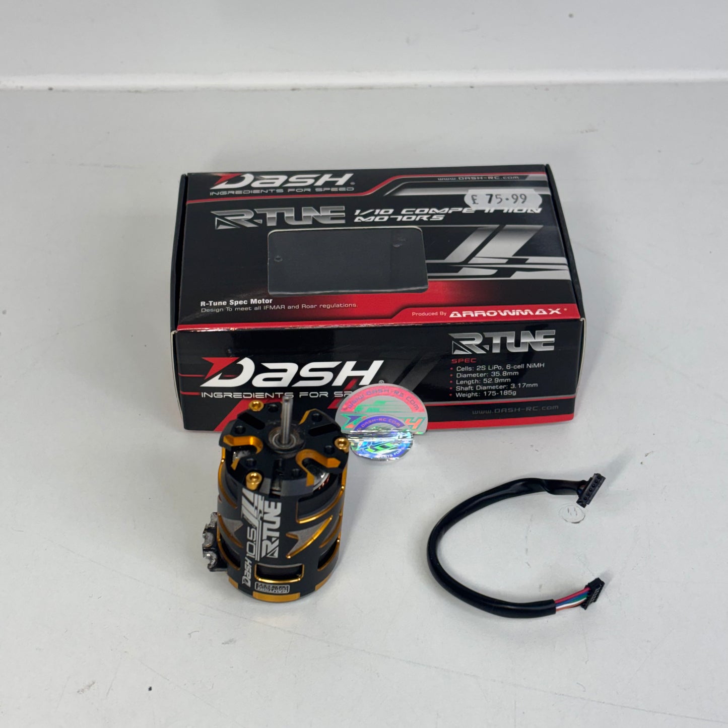 Arrowmax Dash R-Tune 540 1/10 Competition Motor 10.5T