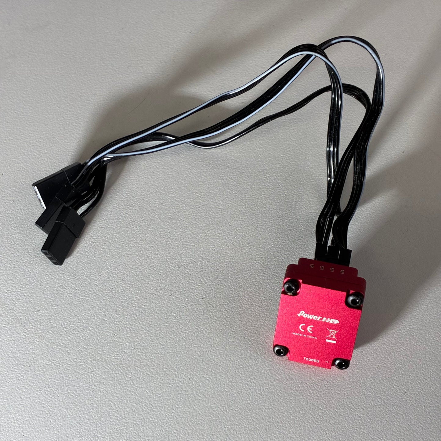 Power HD Gyro G2 Red Alloy PowerHD