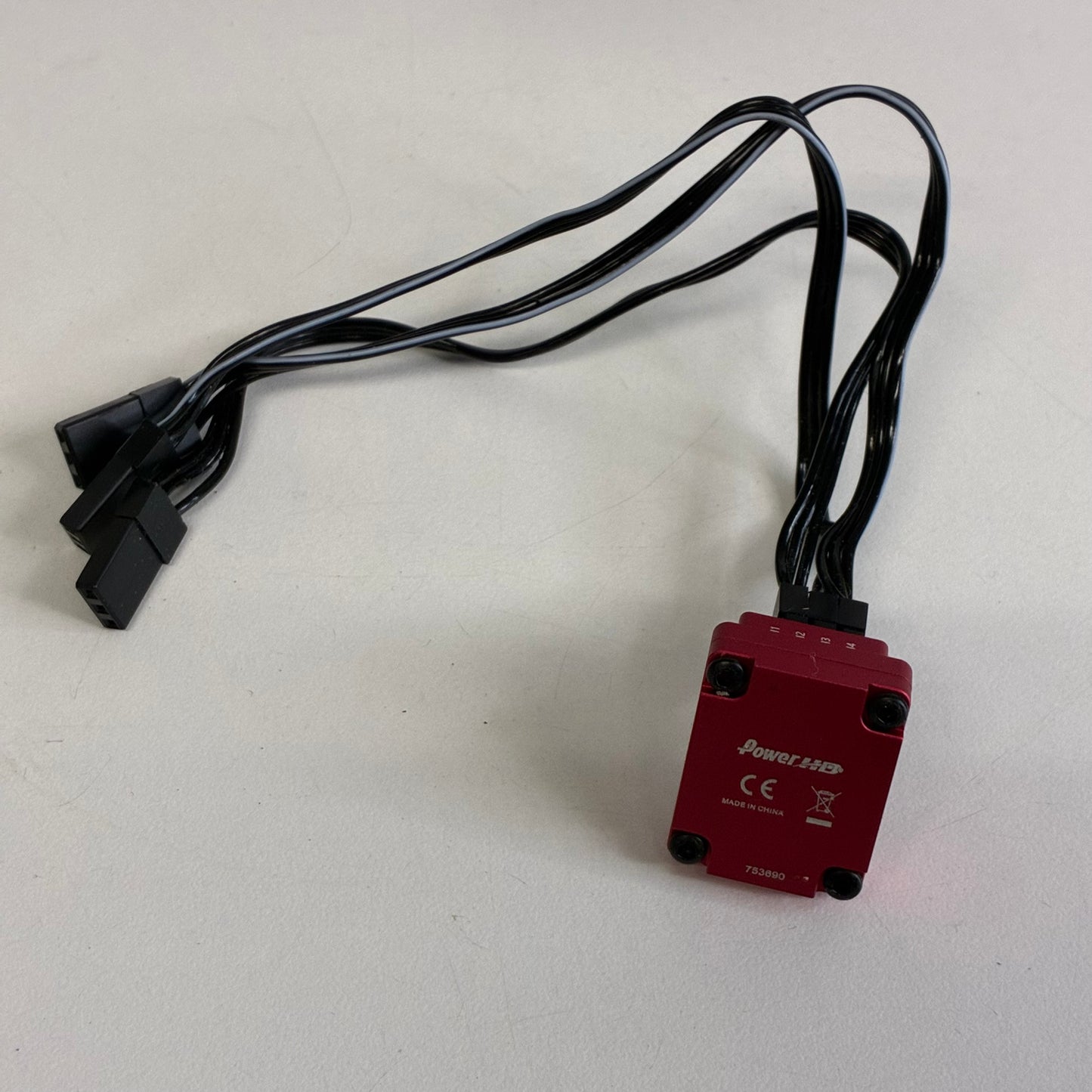 Power HD Gyro G2 Red Alloy PowerHD