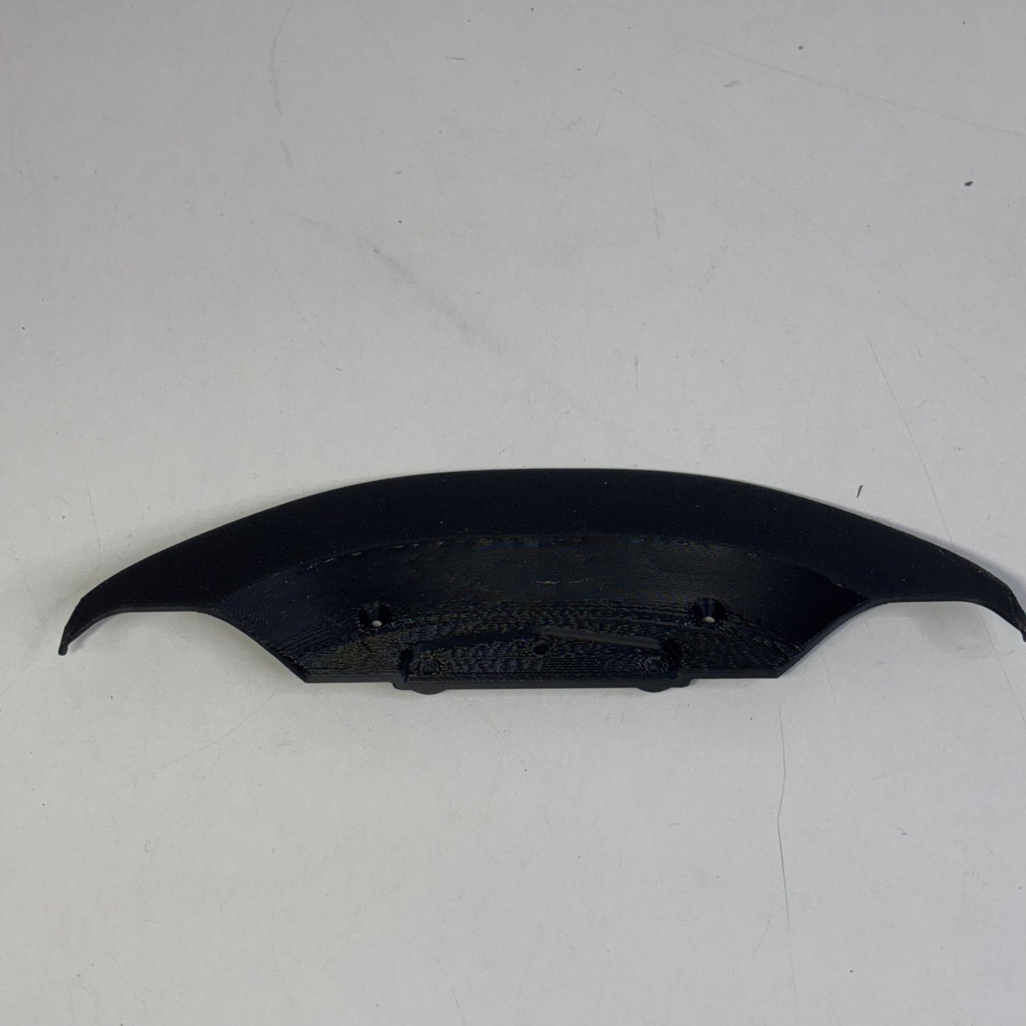3D Printed Black YD2 Font Bumper Splitter