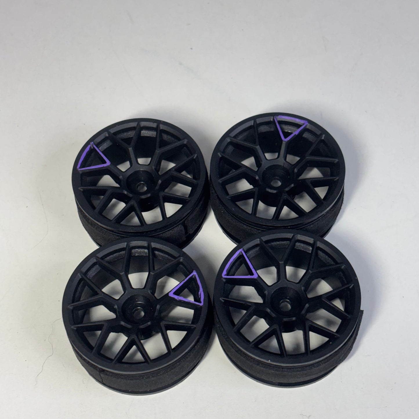 HPI Black Wheels Offset 6mm