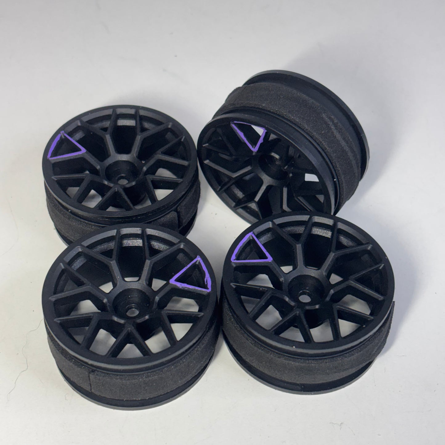 HPI Black Wheels Offset 6mm