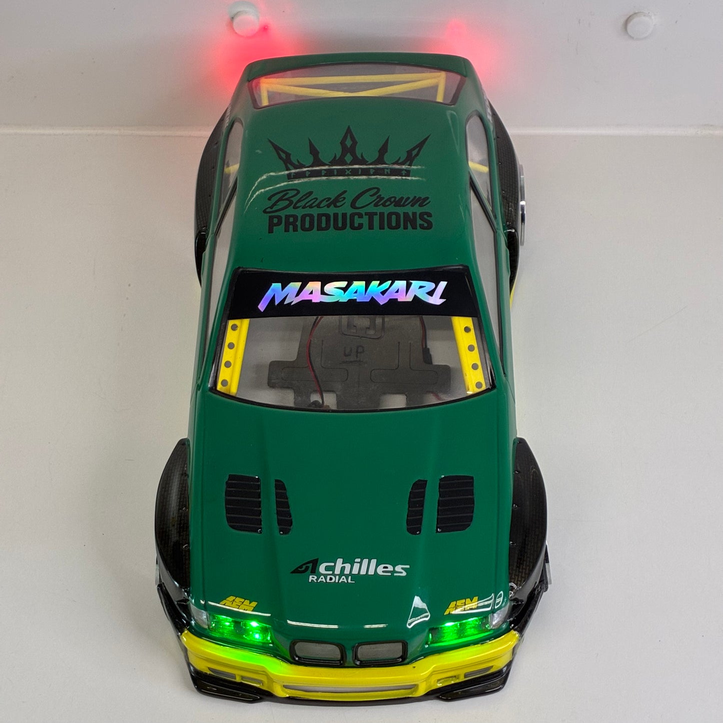 BMW E36 Compact Body Shell Carbon Arches HGK Cage & LED's