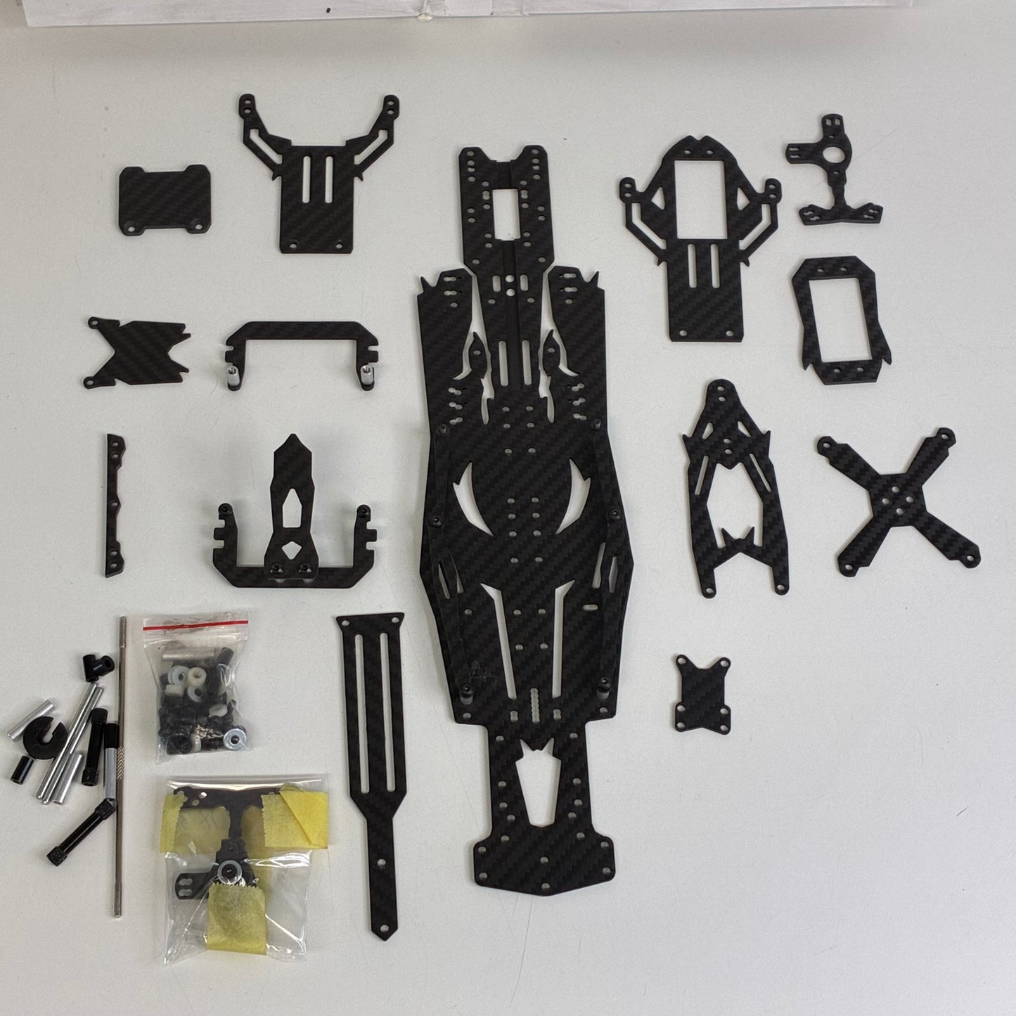Beast Mode MCX Carbon Fibre Chassis Conversion Kit Reve D RDX