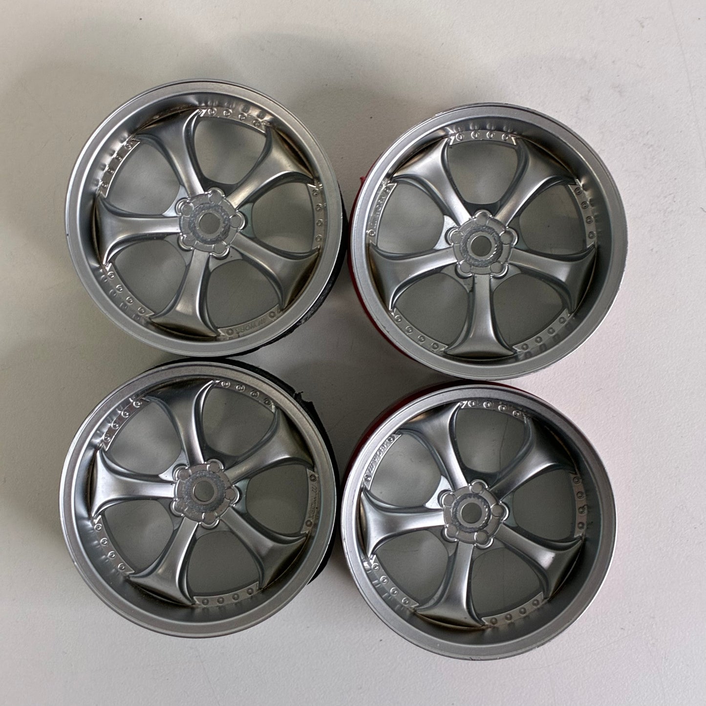 Overdose Work VS KF 7mm Offset Wheels Silver