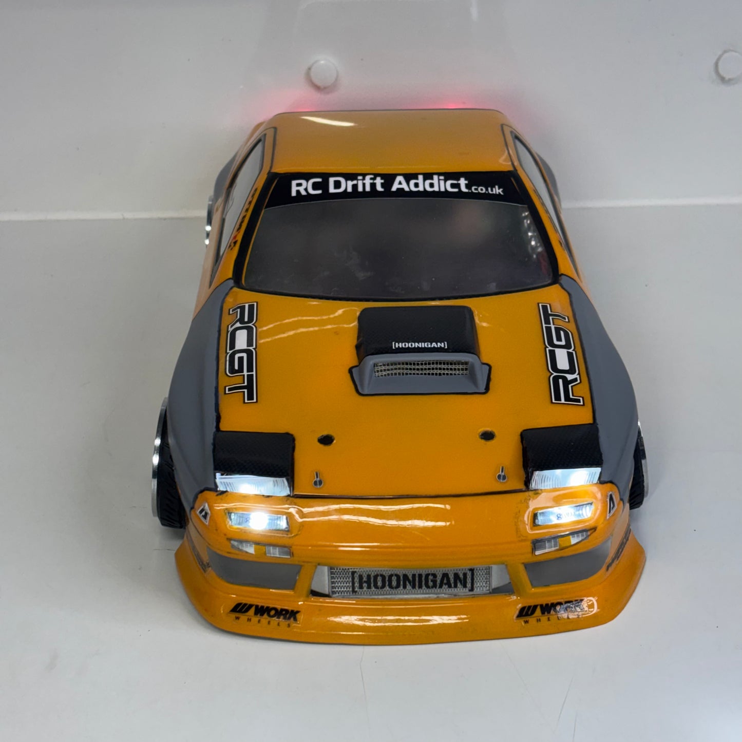 Mazda FC3S Missile Yellow Shell With Lights