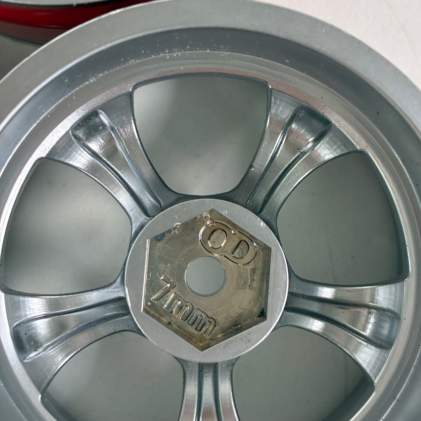 Overdose Work VS KF 7mm Offset Wheels Silver