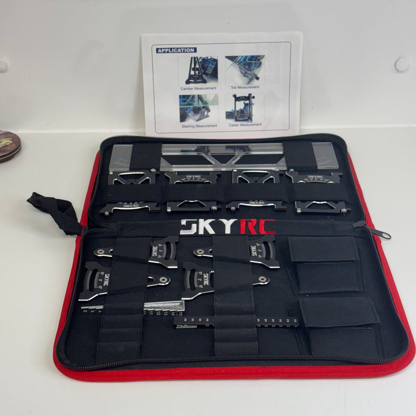 SkyRC Set Up Station Black Alloy