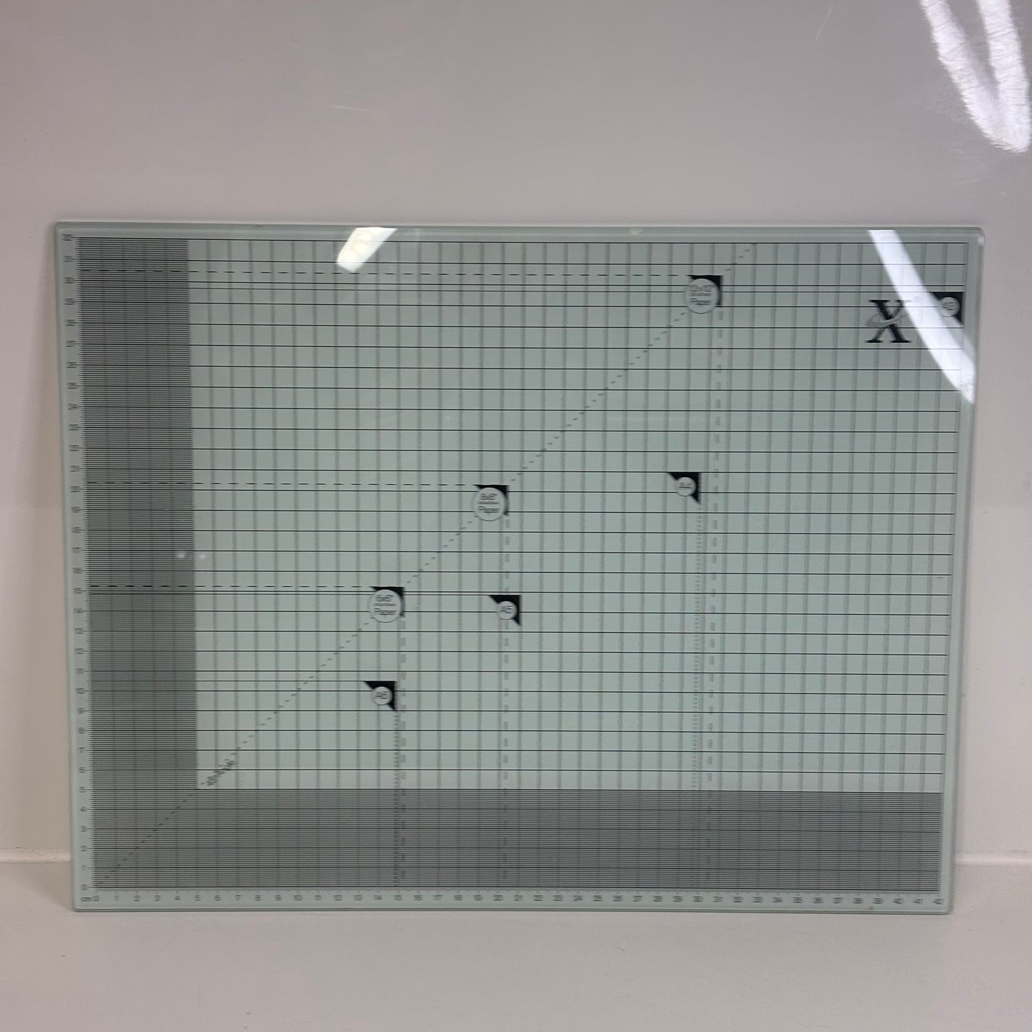 Glass Measuring Board Set Up