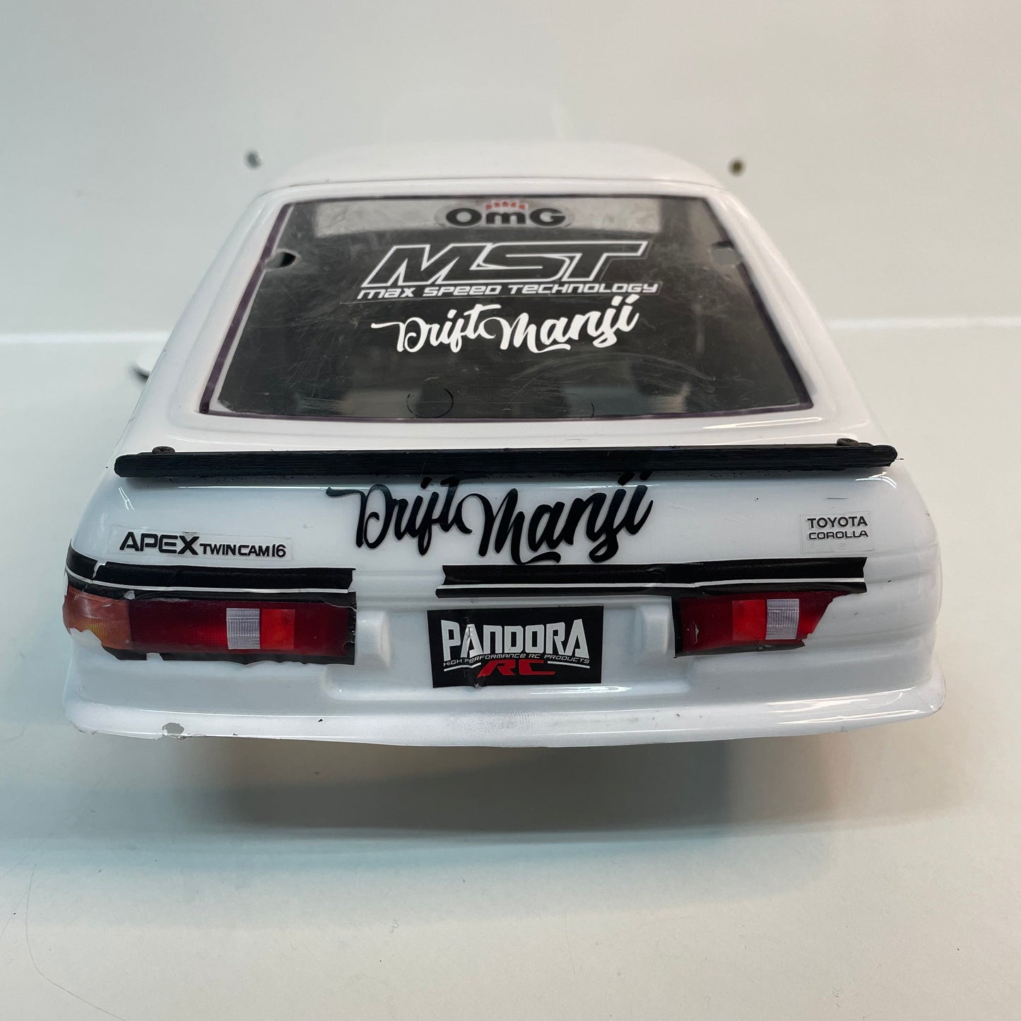 Toyota Corolla AE86 Bodyshell White Missile