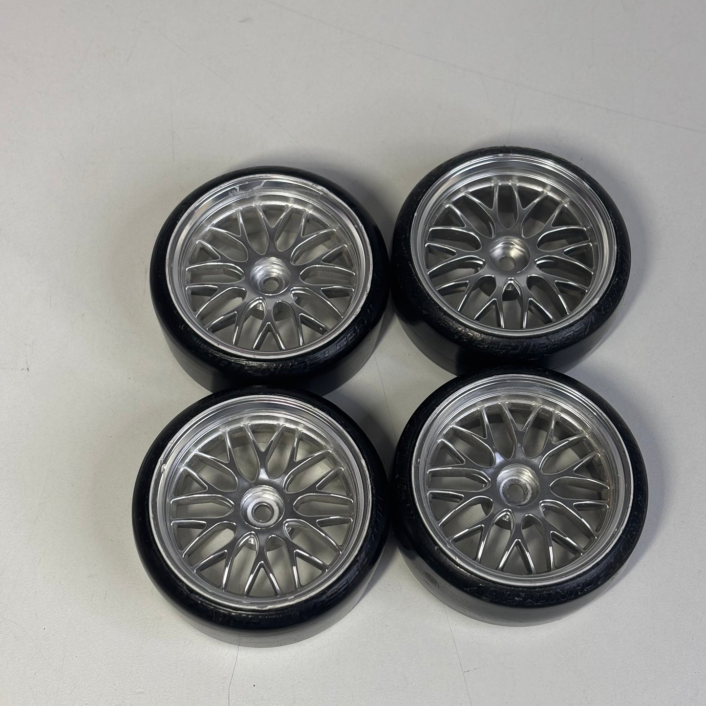 Mikuni Silver 5mm Offset Wheels With MST Tyres