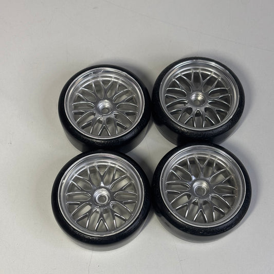 Mikuni Silver 5mm Offset Wheels With MST Tyres