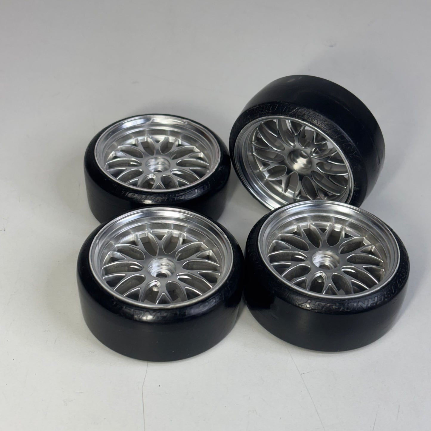 Mikuni Silver 5mm Offset Wheels With MST Tyres