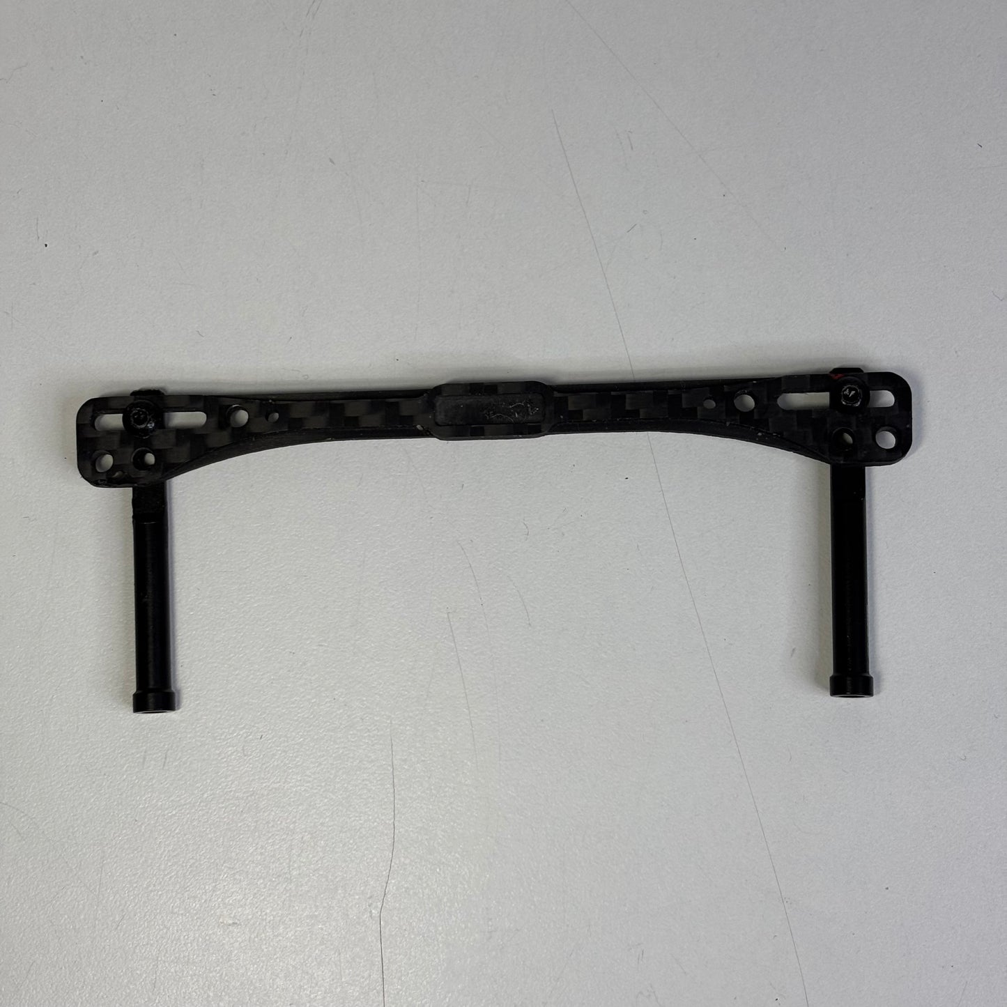 Black Alloy & Carbon Rear Body Mount Set