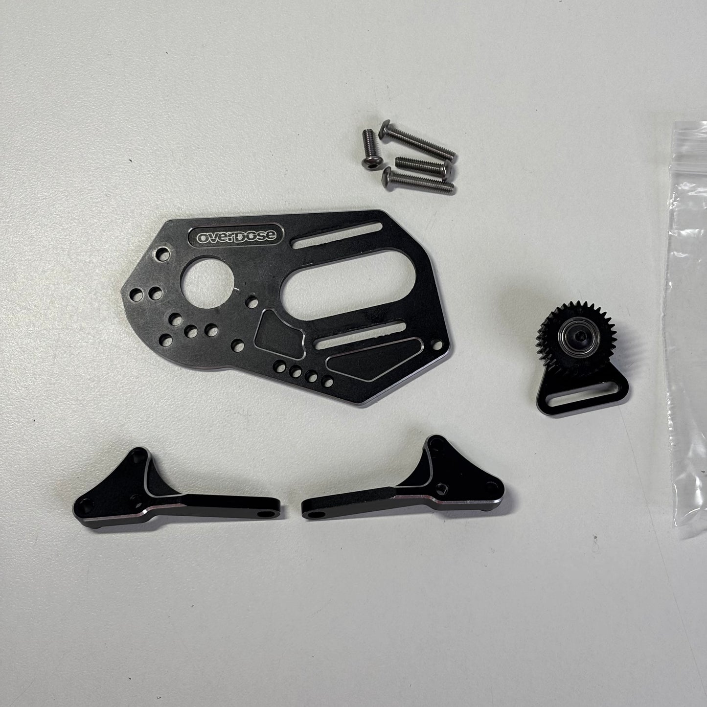 Overdose Black Alloy High Mount Mount Kit OD2877