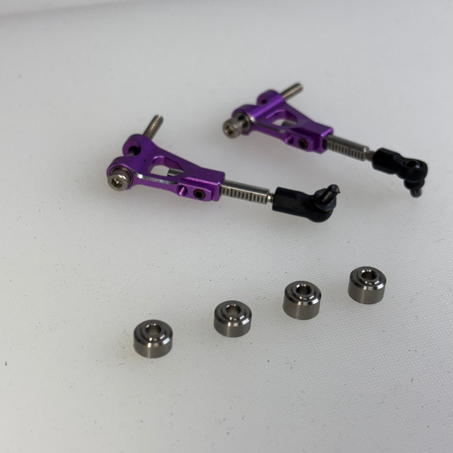Rhino Racing Purple Alloy Upper Arms & Spacers