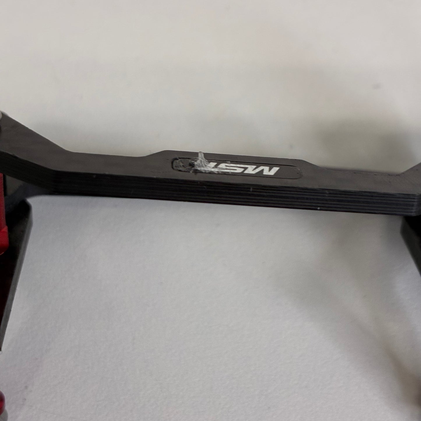MST RMX / RRX RS Carbon Short Battery Holder Set (Red)