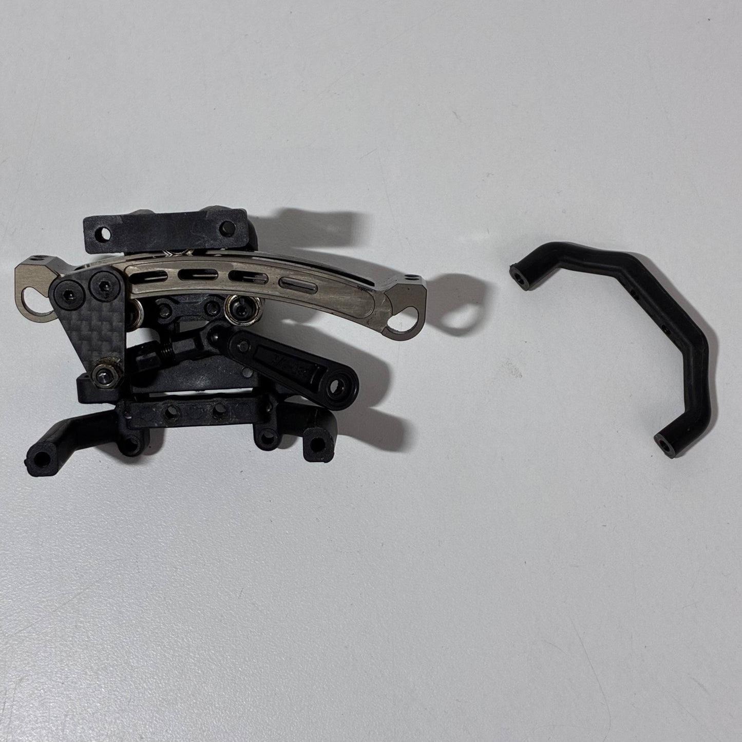 Yokomo SD1 Alloy Steering Rack & Bulkhead