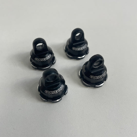 Overdose Shock Caps X4 Black Alloy
