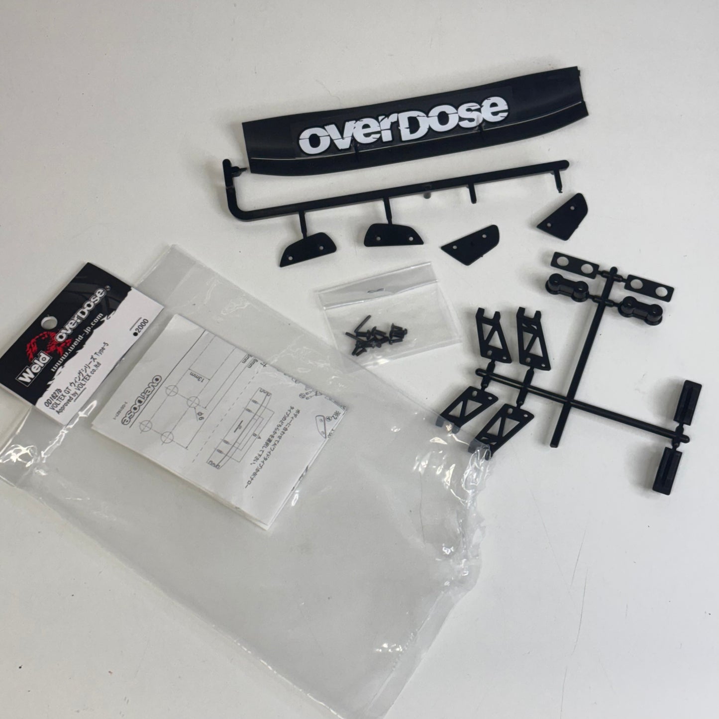 Overdose Voltex GT Spoiler Wing OD1627b