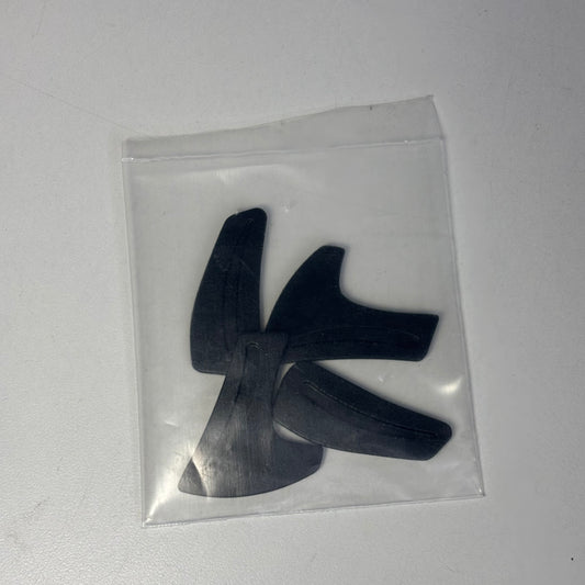 Black Spoiler End Plates