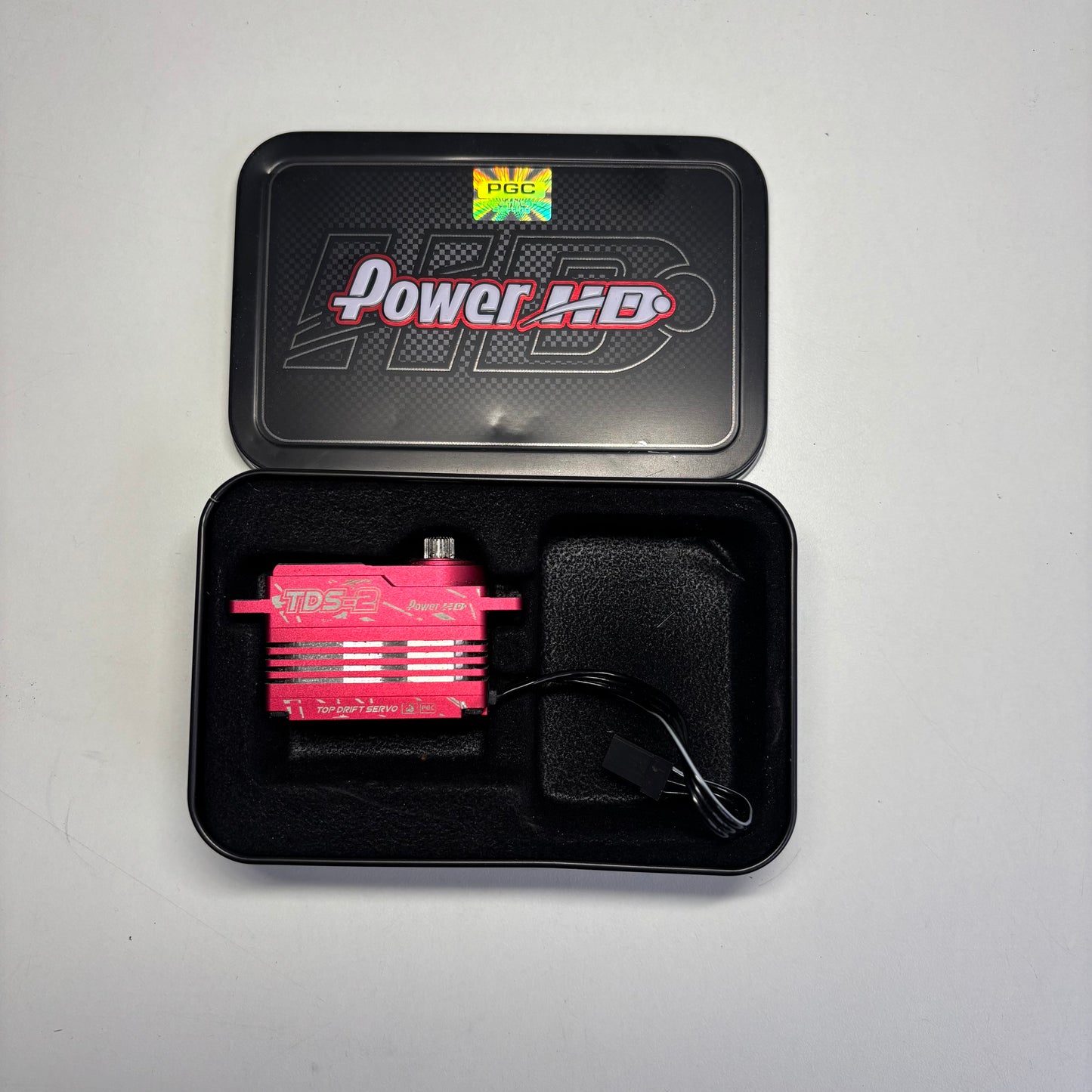 PowerHD TDS-2 Red Alloy Servo Programmable