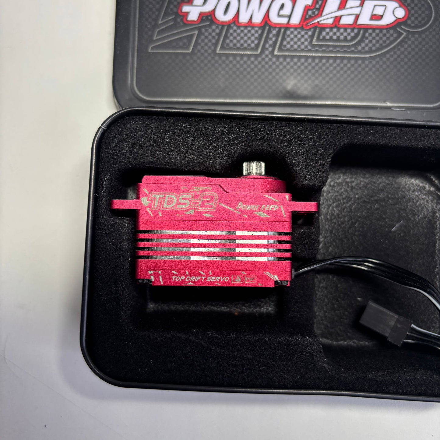 PowerHD TDS-2 Red Alloy Servo Programmable