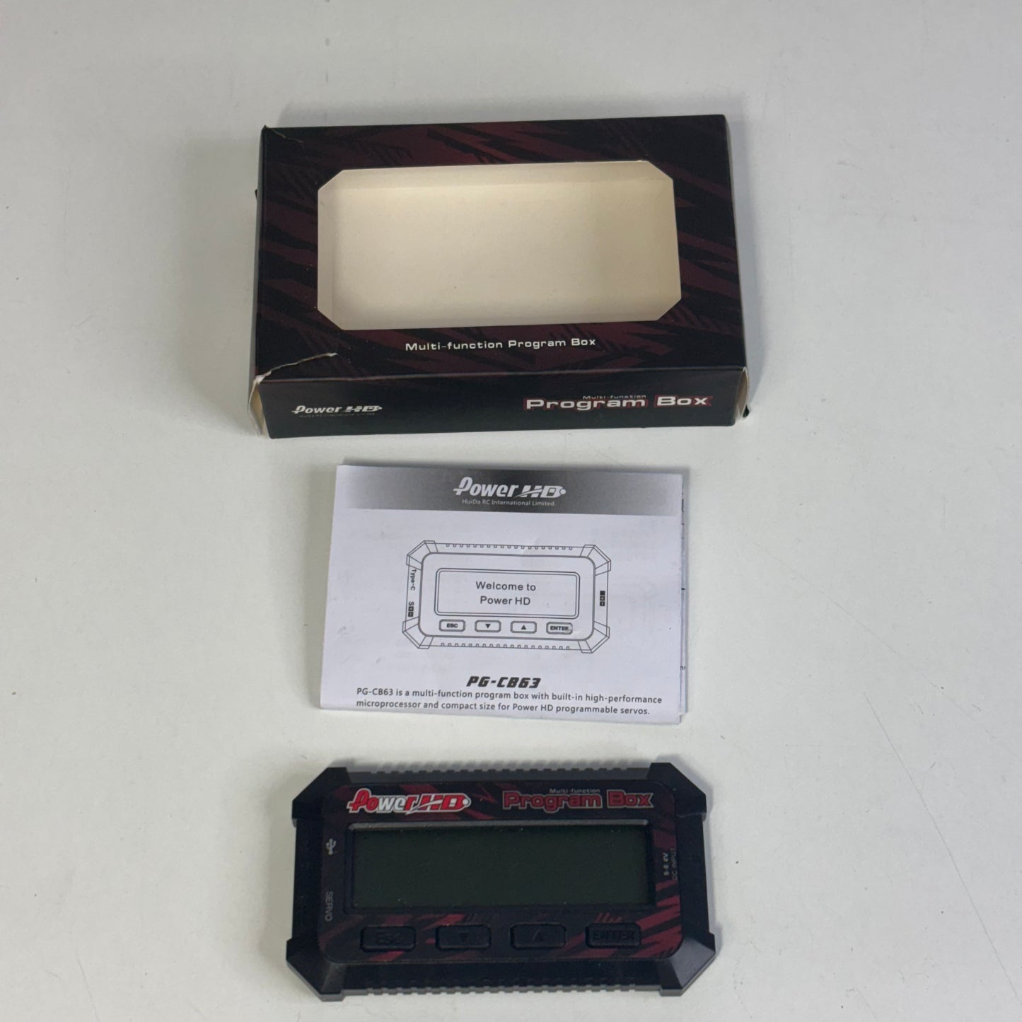 PowerHD Program Box Servo