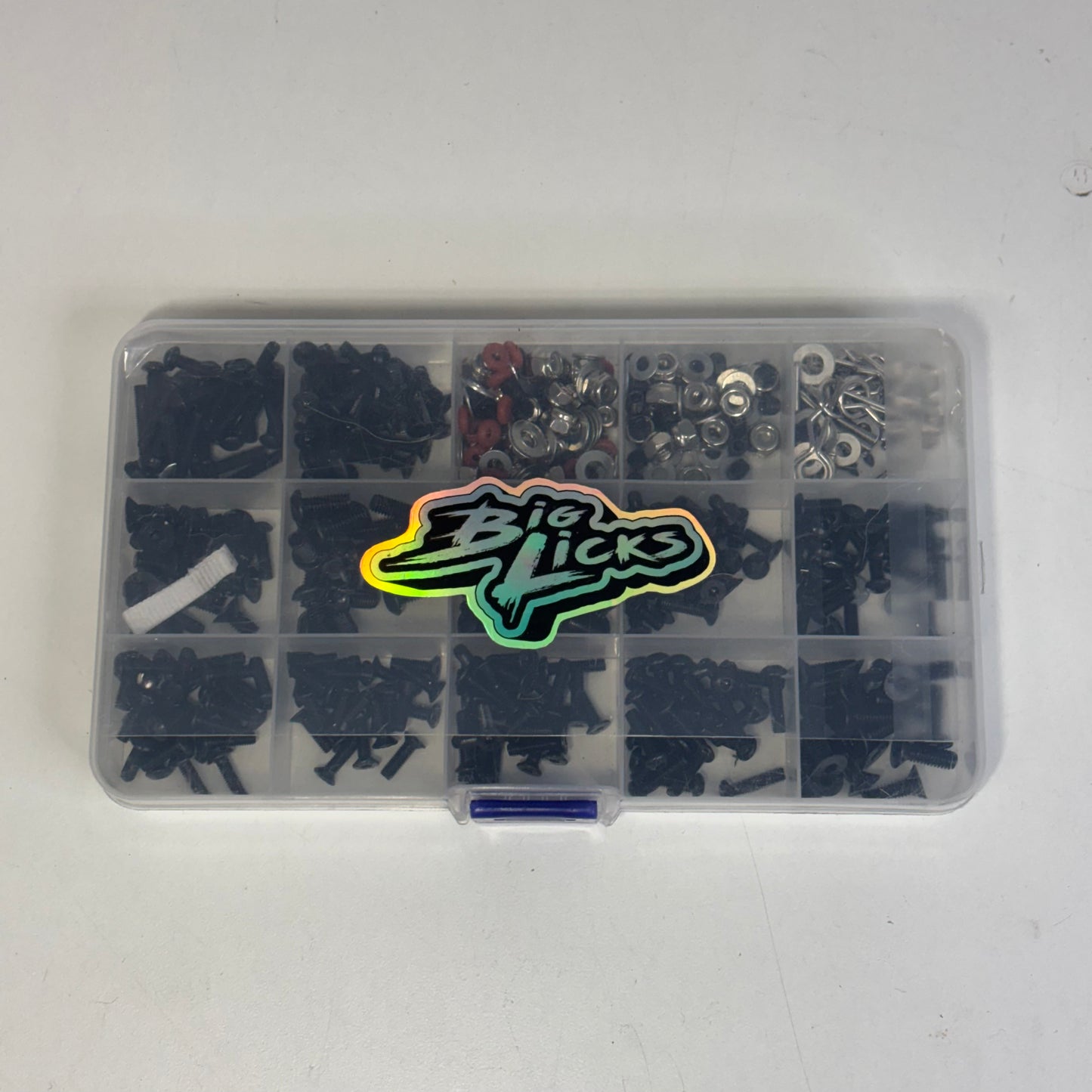 Assorted Button Head & Tapered Box Of Screws Nuts