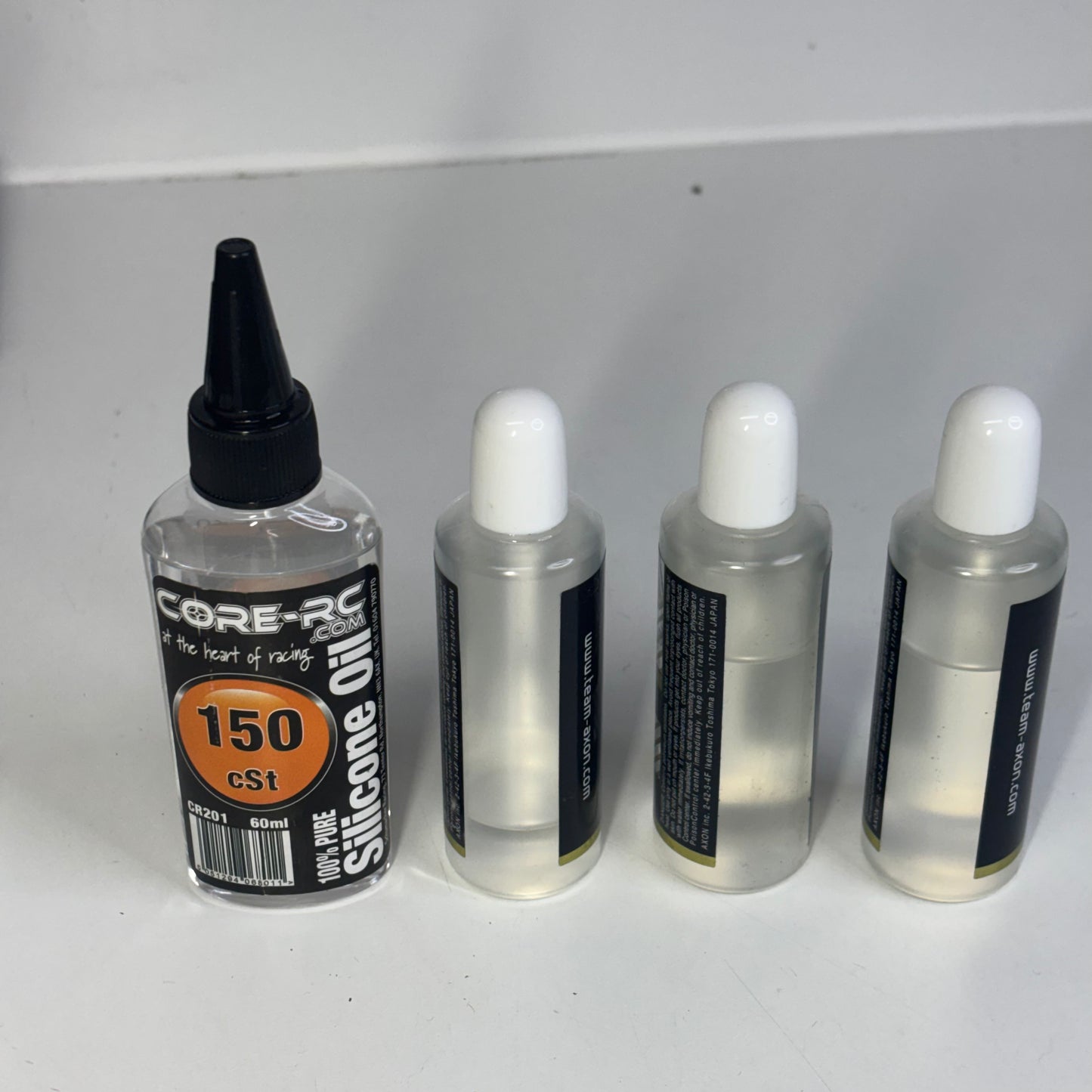 Silicon Shock 4 Oils 5 Axon Core RC