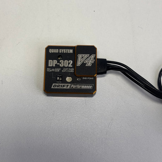 Yokomo V4 Gyro DP-302 Black Gold Alloy