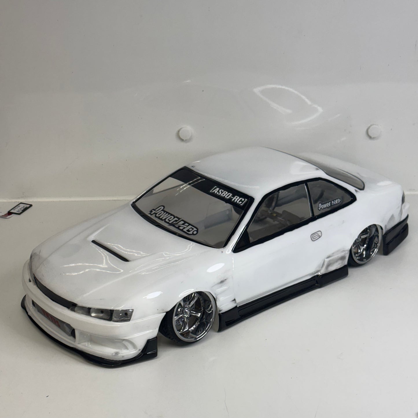 Pandora Nissan S14a 200SX White Bodyshell
