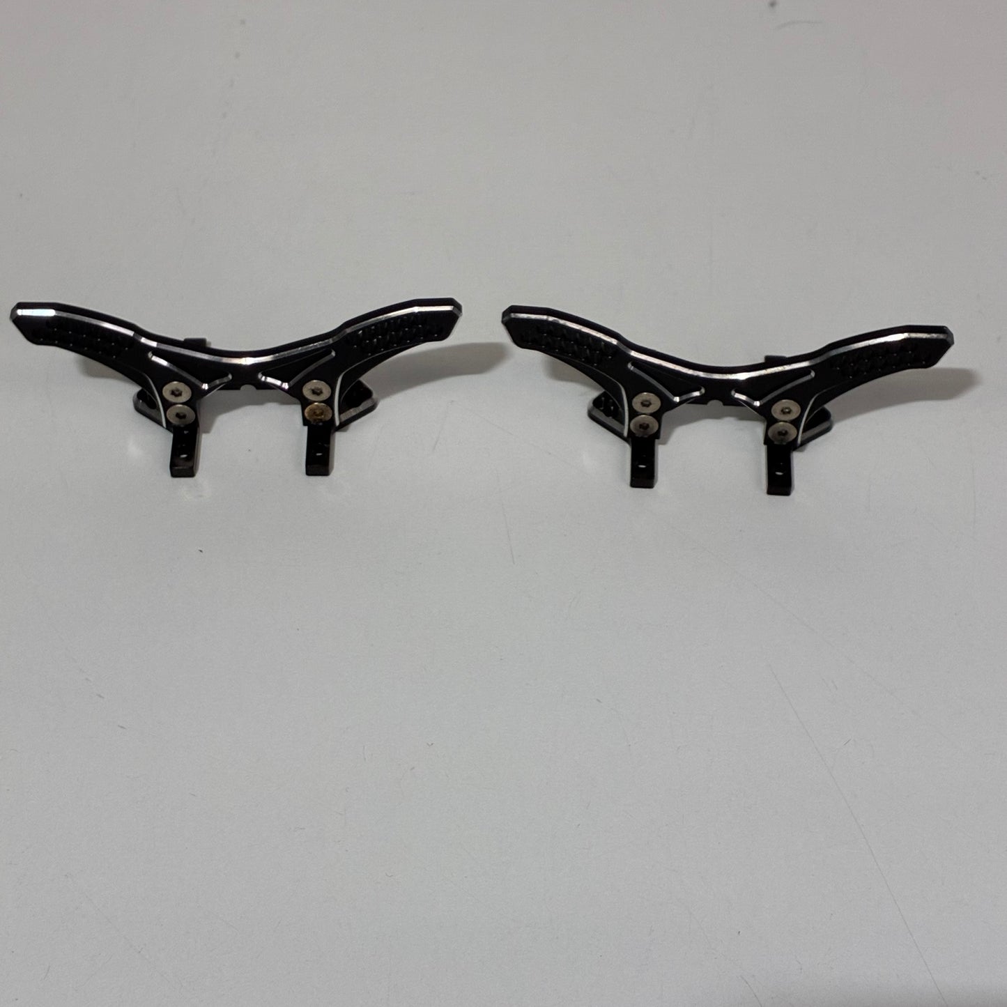 Sakura D4 Black Alloy Front Bulkhead & Shock Towers 2 x Available