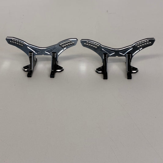 Sakura D4 Black Alloy Front Bulkhead & Shock Towers 2 x Available